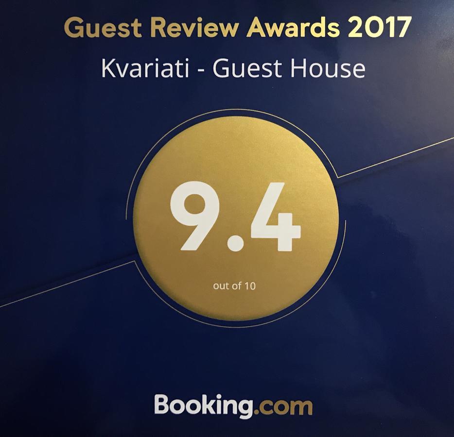 Kvariati - Guest House Exteriör bild